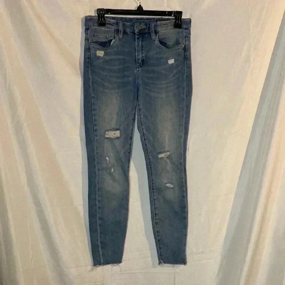 Blanknyc jeans mid-rise skinny‎ distressed - Picture 1 of 7